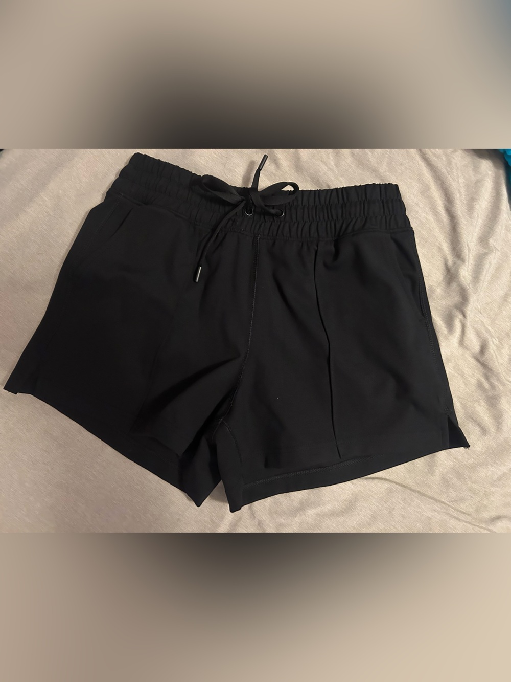 Black Yogalicious polyester & spandex shorts in a S #activewear #athletic